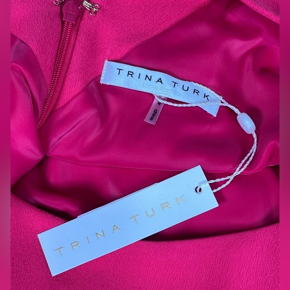 Trina Turk | Leona 2 Pink Mini Dress | NWT! - Picture 7 of 12
